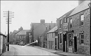 Photograph of The Britannia taken in 1947 showing the Savation Army hut.