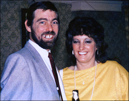 Terry Pearson,Conservaive Club Steward,  pictured here with his wife Alice. We have no date for this photograph.