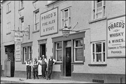 Photograph of Red Cow Inn dated 1929.