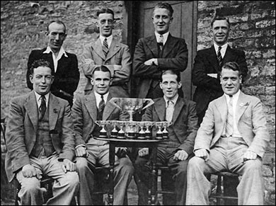 Photograph of The Waggon & Horses Darts Team 1950s. 