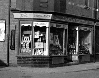 Bennett's chemist shop before its purchase by the Co-op