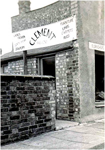 Taf Clement's shop at 9 Newman Street