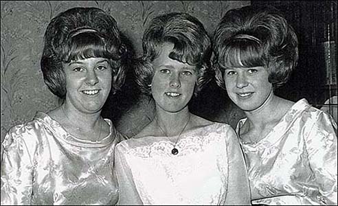 Rita Barber, Carol Allen and Yvonne Desborough in 1966