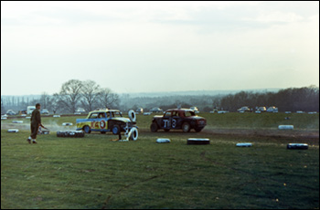 Banger Racing at Burton Wold 1972