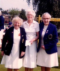 Gladys Punyer, Hilda Thurlow, Win Sawyer