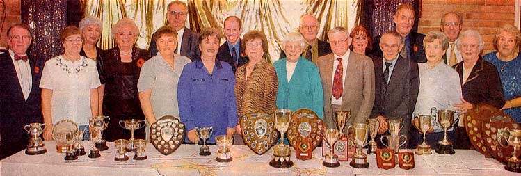 Presentation of Trophies - 9 November 2002