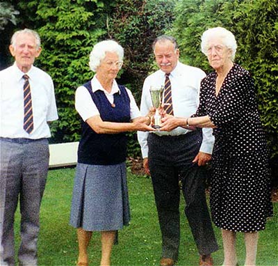 Presentation - Dave Bussey, Jean Althorpe, Roland Dacre, Hilda Thurlow