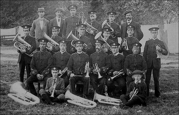 Britannia Silver Prize Band - Spalding, August 1911