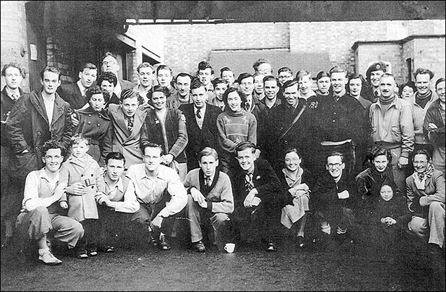 Kettering Friendly Cycle Club - c1950