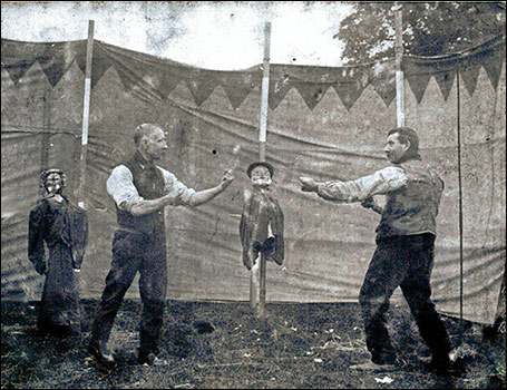 Henry Strudwick's Aunt Sally sideshow