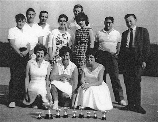Burton Latimer Tennis Club Championship - 1961