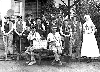 Ladies of National Importance - an entry in a WWI Hospital parade