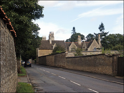 Burton Latimer Hall seen from the south west