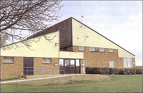 Photograph of the main entrance to the Community Centre