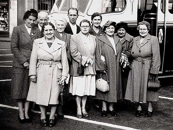 Members outing in 1950s